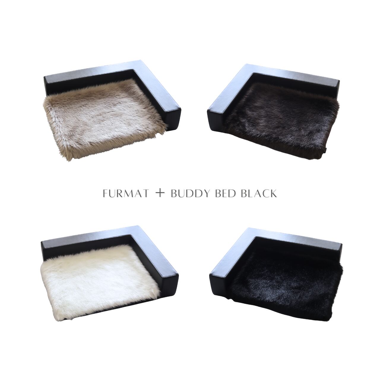 BUDDYベッド・ブラックとコーディネート