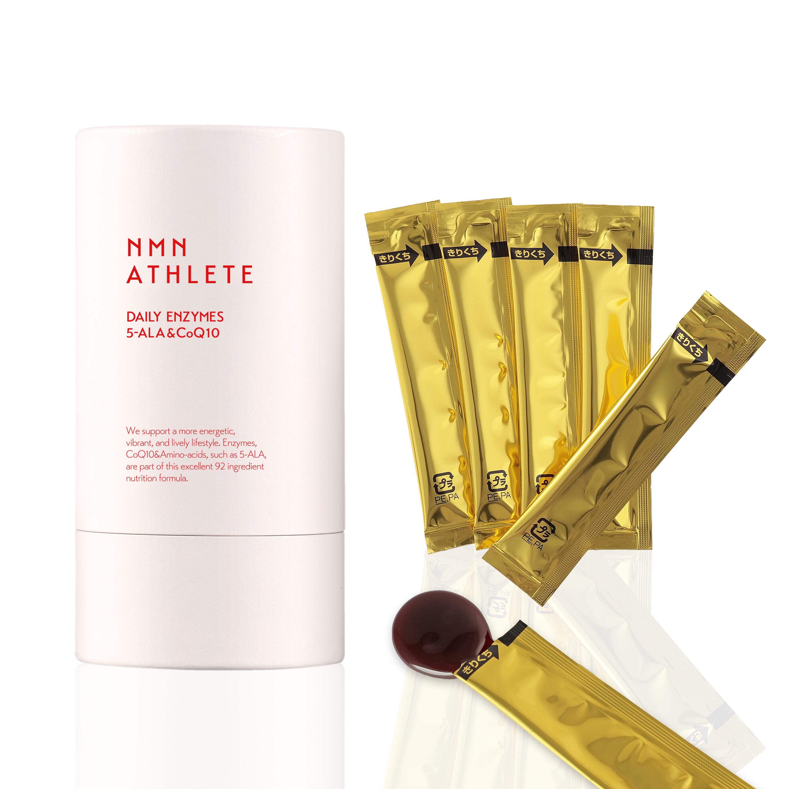 NMN ATHLETE DAILY ENZYMES 4gx30包