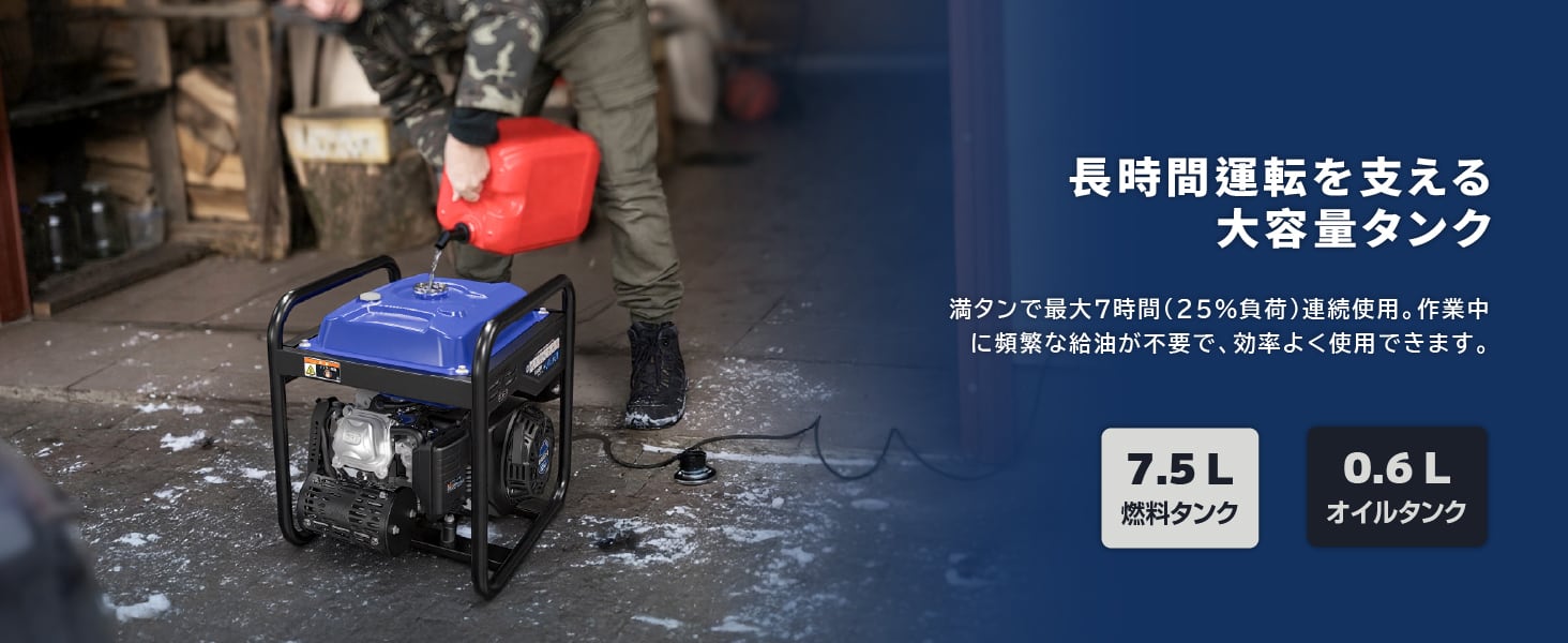 GH4500i】インバーター発電機 | Gaidoh