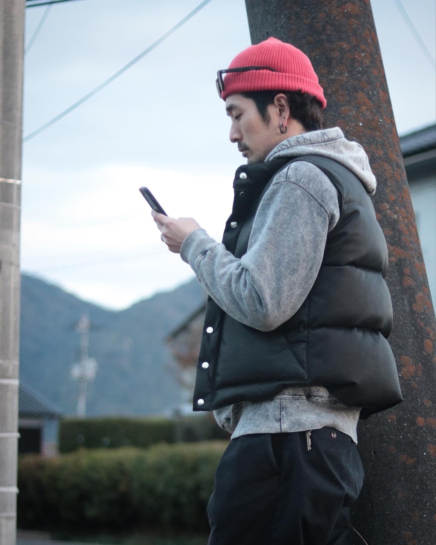 177CM　60kg　38(M)サイズ着用