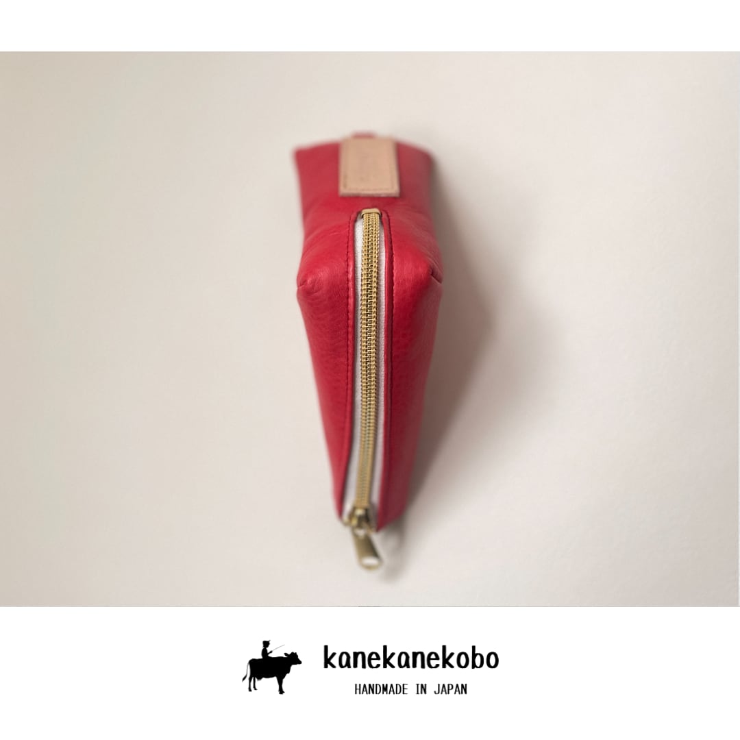  コイルファスナー　ゴールド　ホワイトテープ