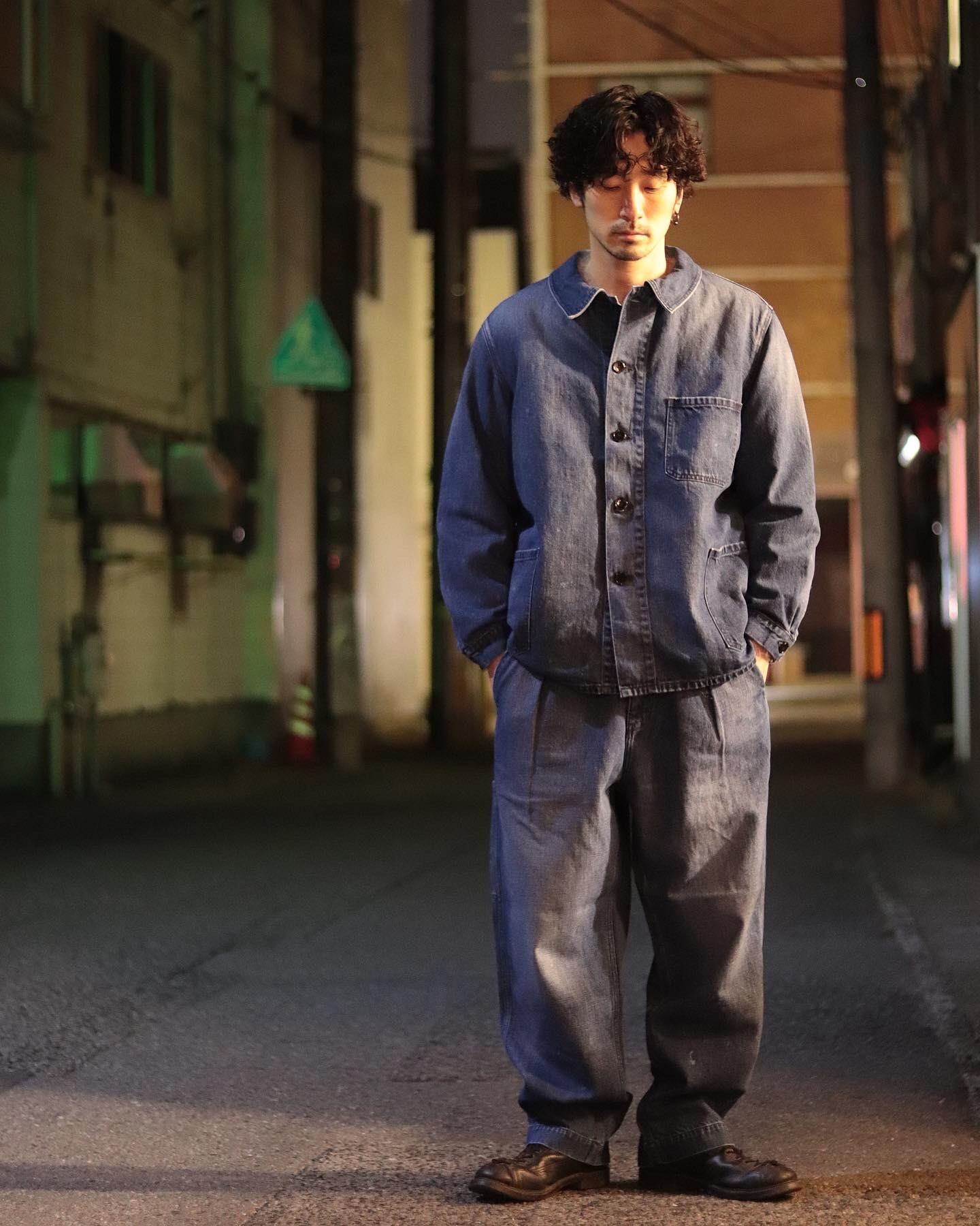 177cm 60kg Mサイズ着用