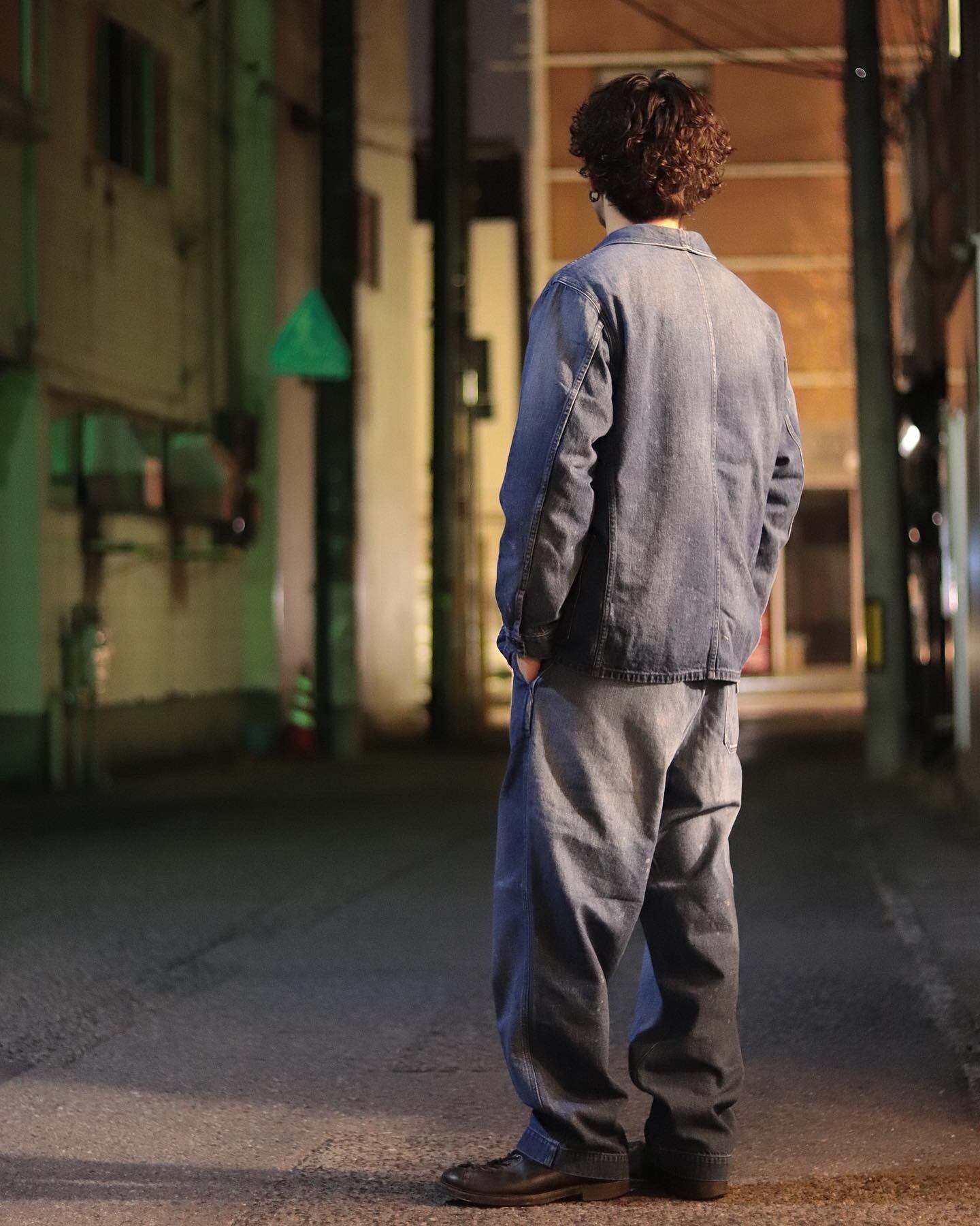 177cm 60kg Mサイズ着用