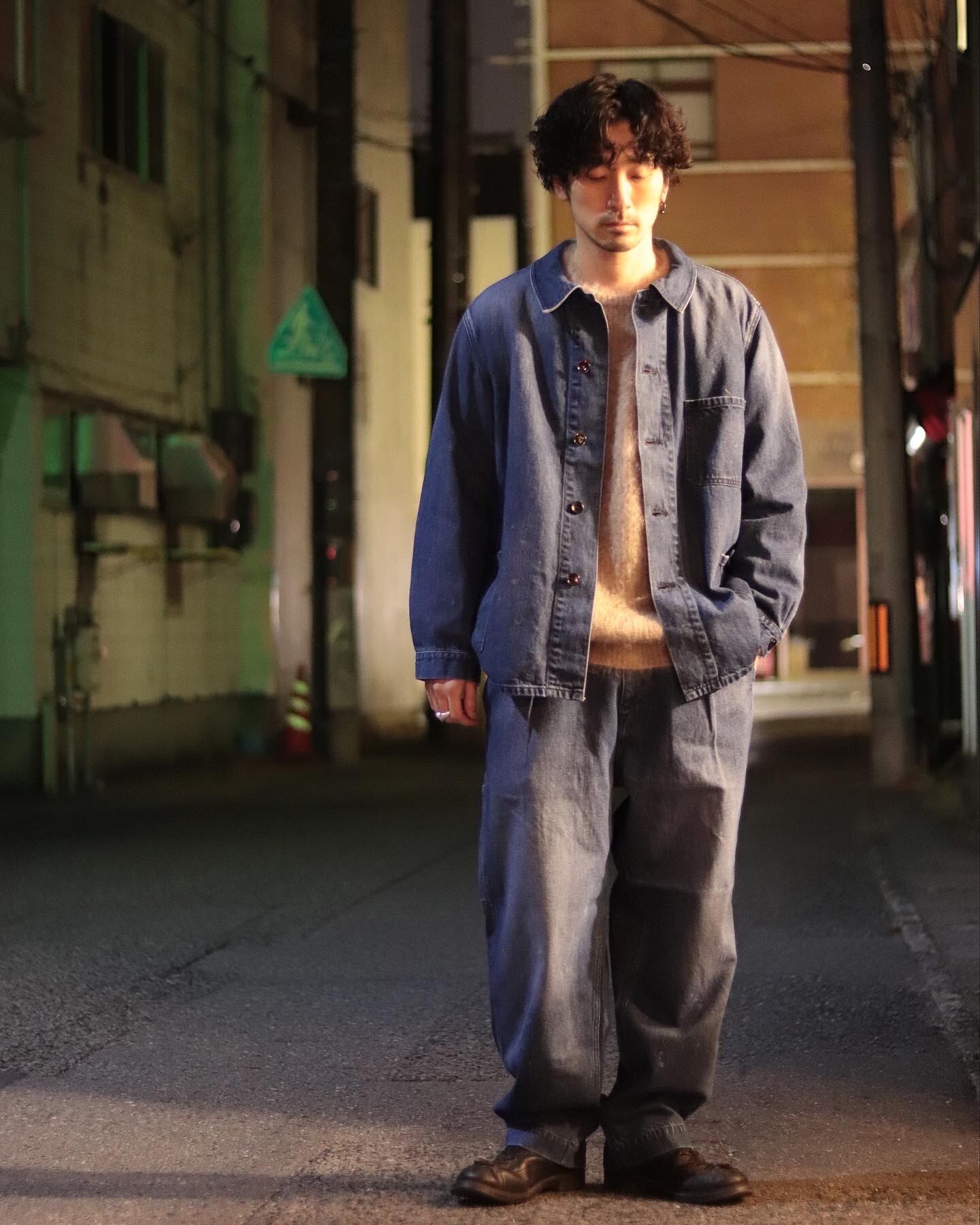 177cm 60kg Mサイズ着用