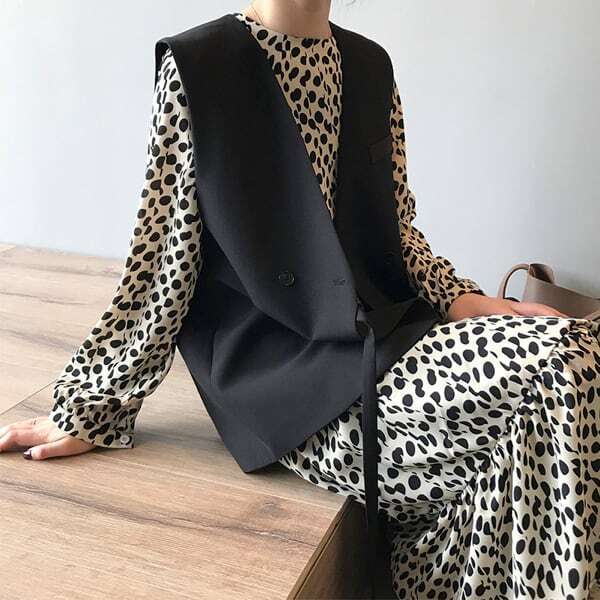 ダブルブレスト ジレ 223951