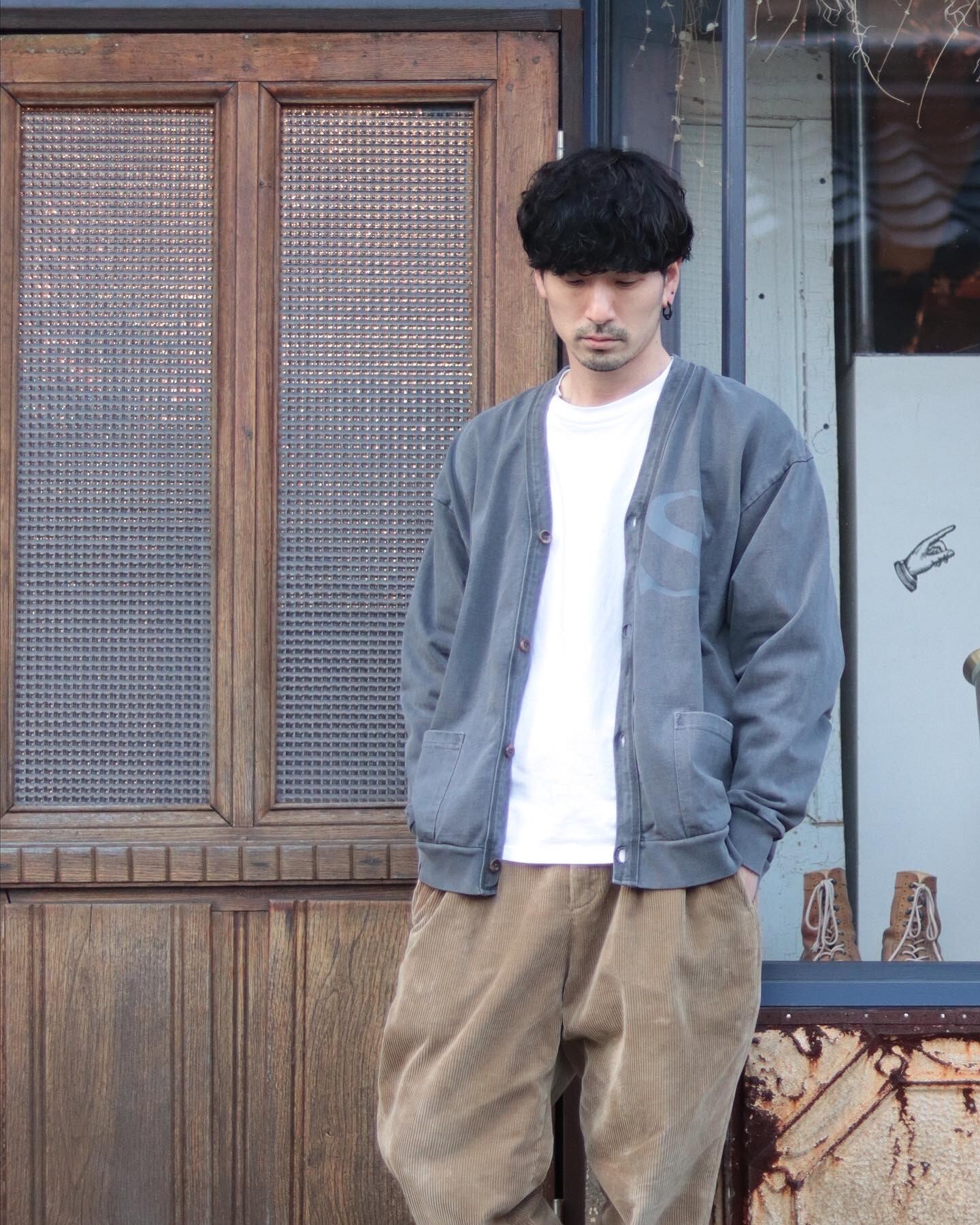 177cm　60kg　Mサイズ着用