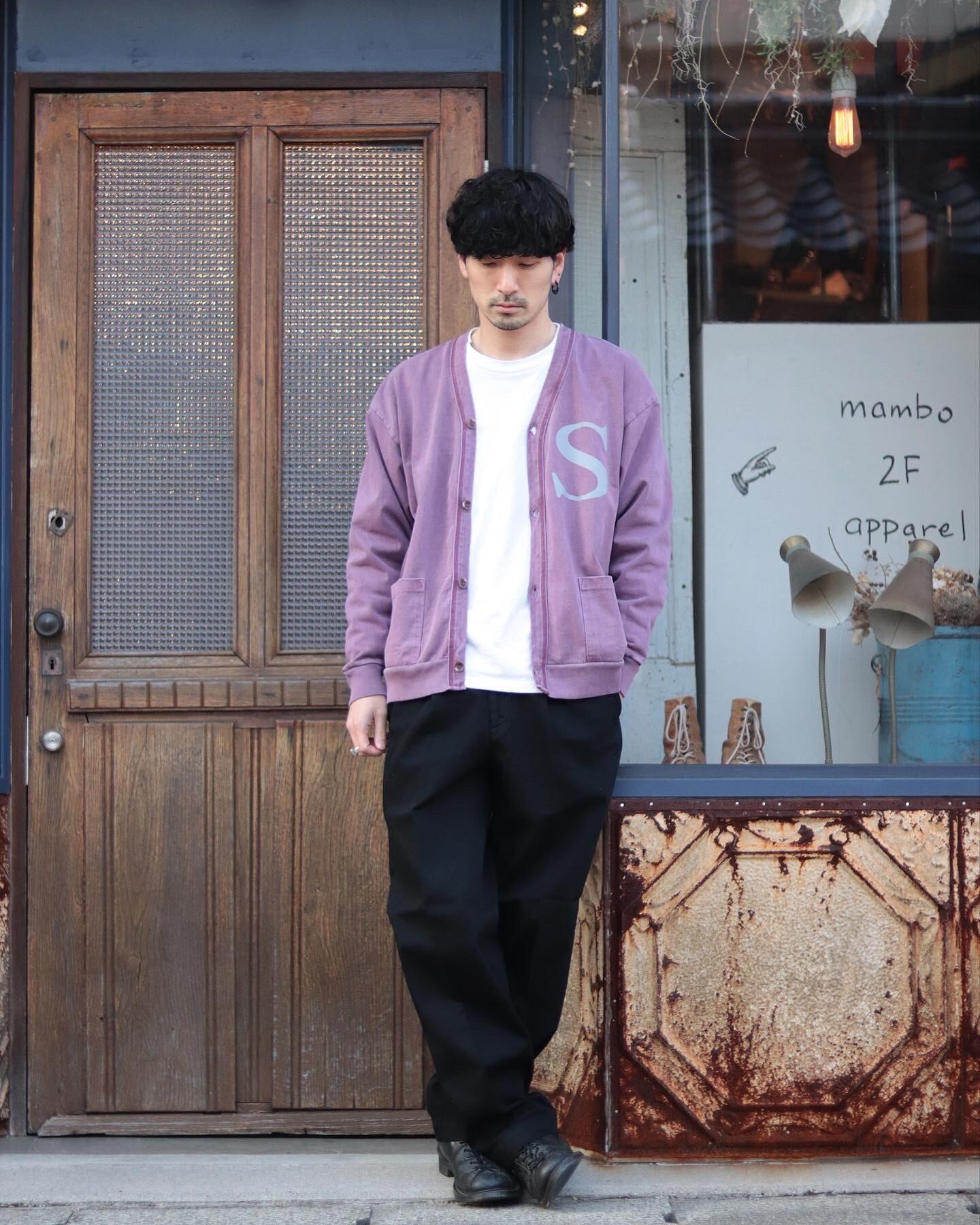 177cm　60kg　Mサイズ着用