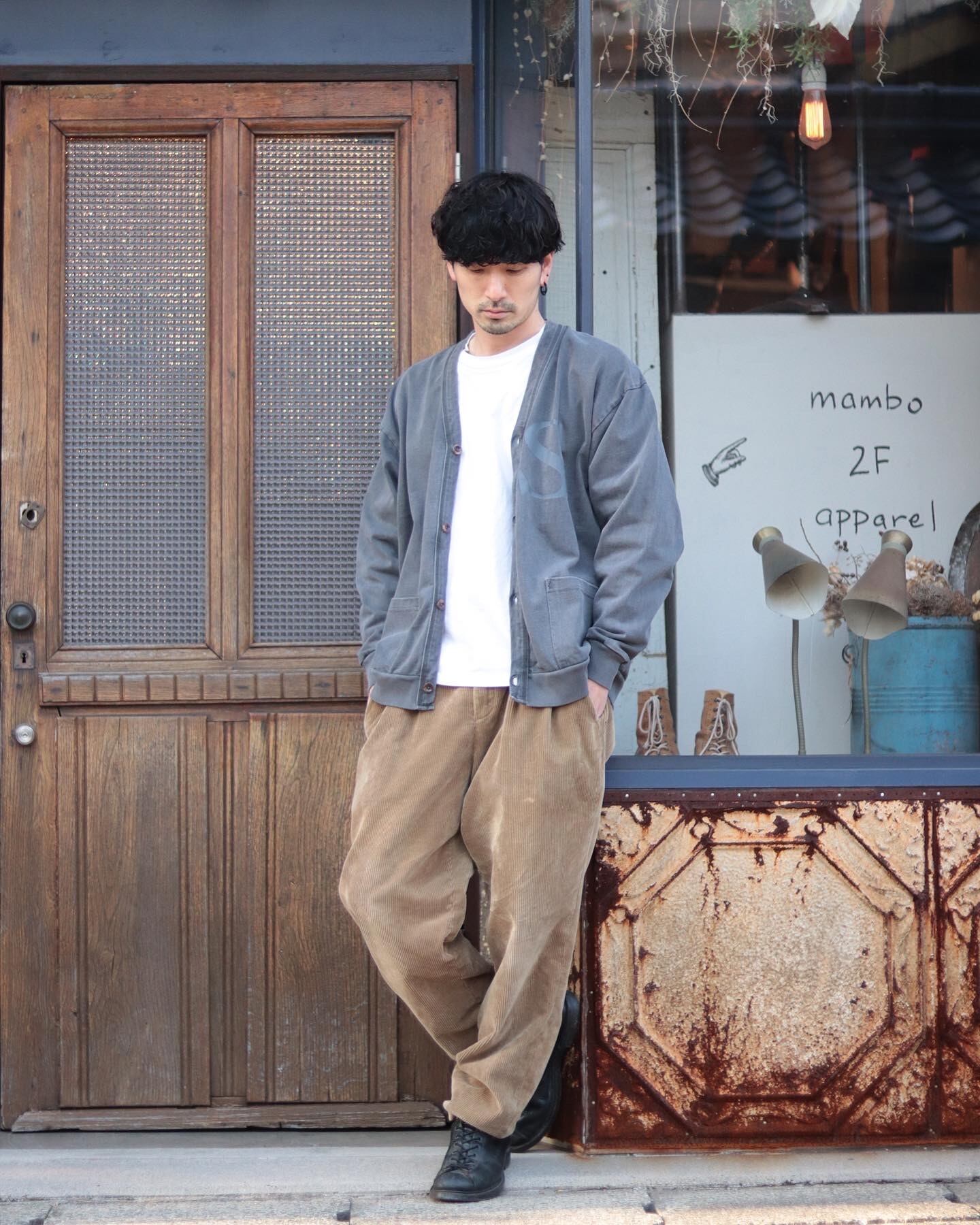 177cm　60kg　Mサイズ着用