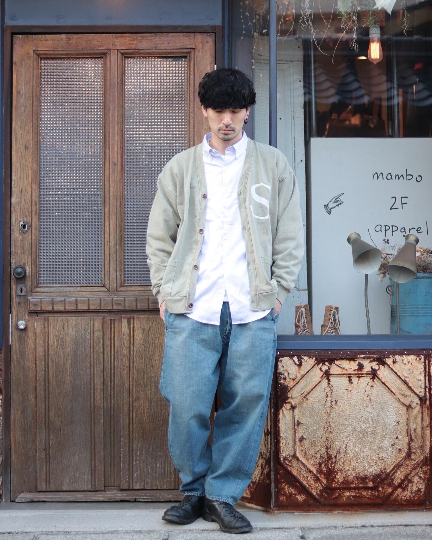 177cm　60kg　Lサイズ着用