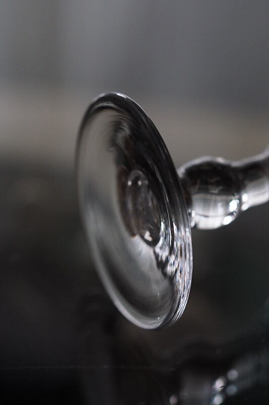 アンティークDropglass アンティークフルート型グラス-antique champagne glass_2