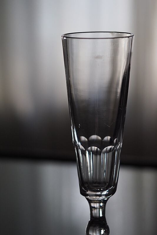 アンティークフルート型グラス-antique champagne glass_2