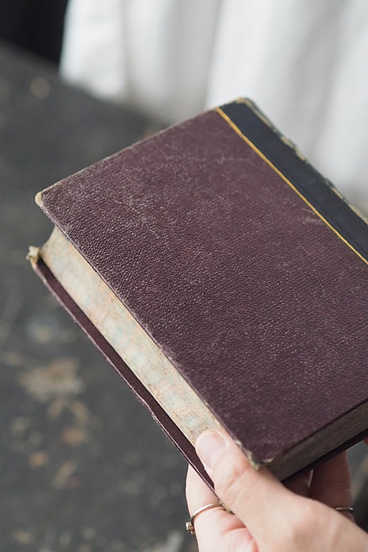 アンティーク♡グリフィスセット ドイツ古書、重厚な背を並べる-antique german book | アンティーク