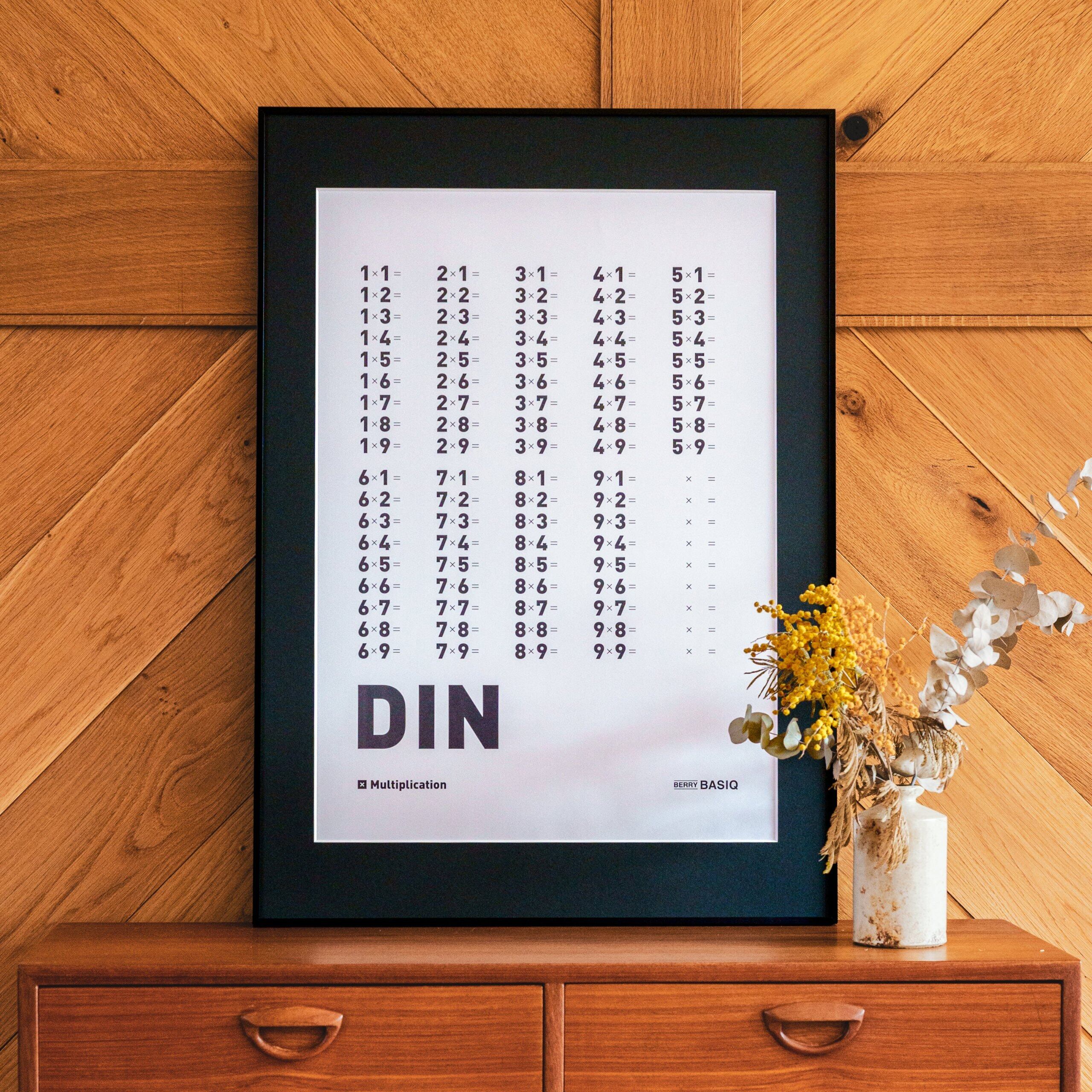 B2 | ブラックフレーム×ブラックマット額装時