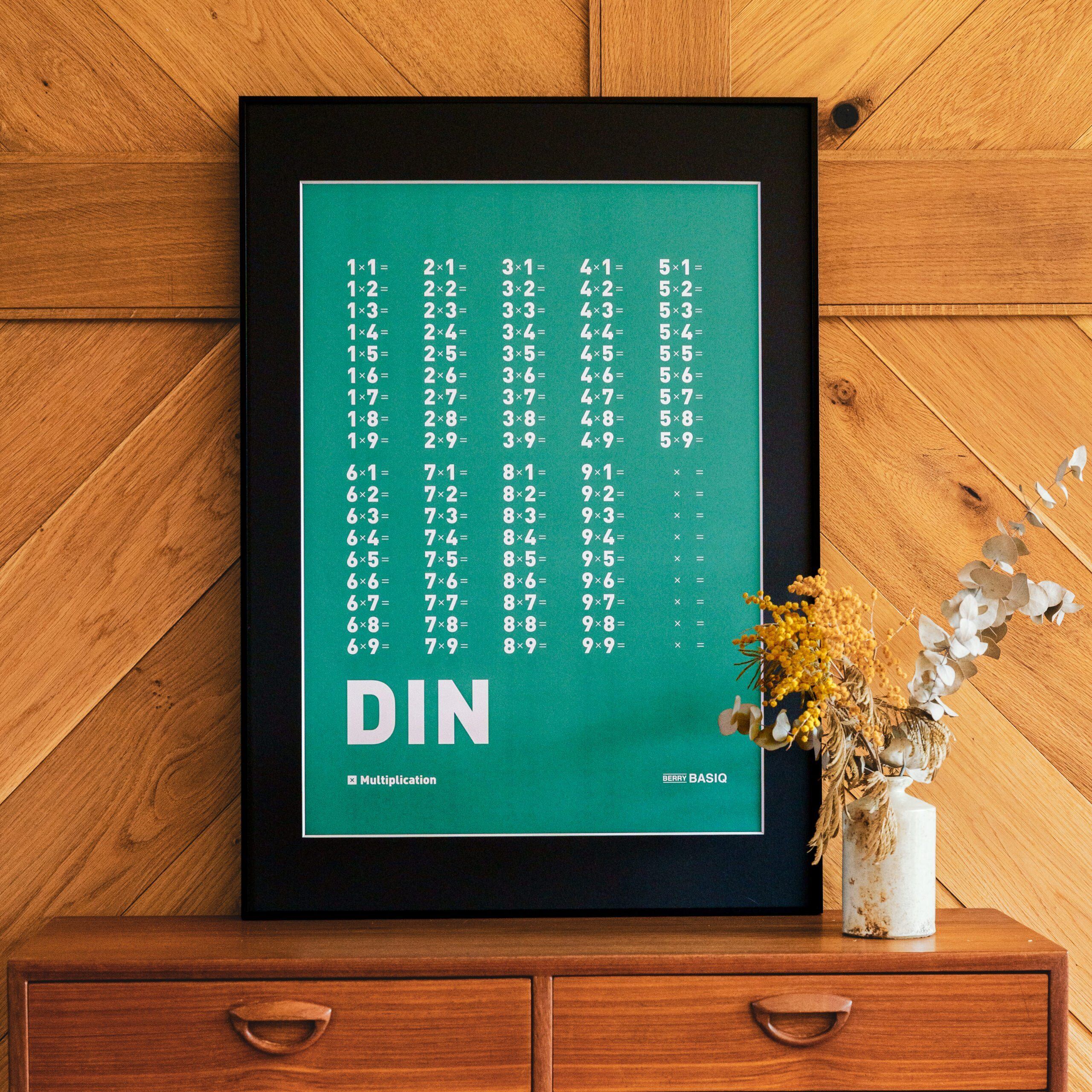 B2 | ブラックフレーム×ブラックマット額装時