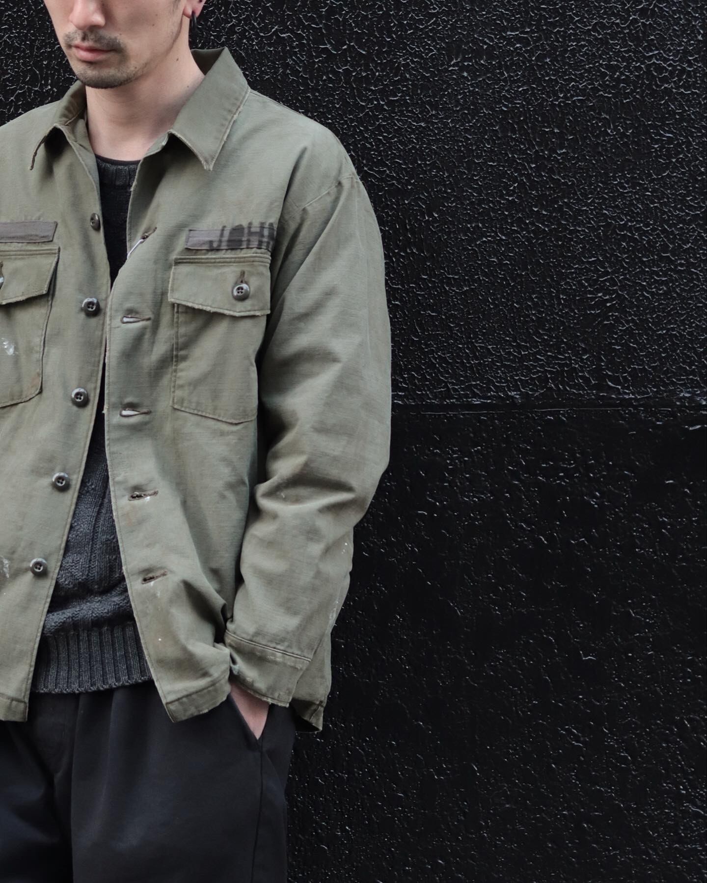 177cm　60kg　Mサイズ着用