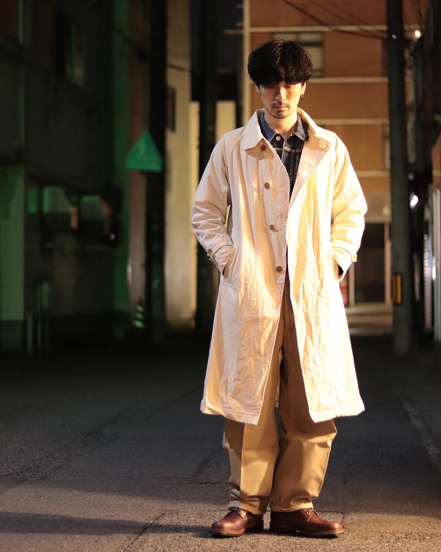 177cm　60kg　フリーサイズ着用