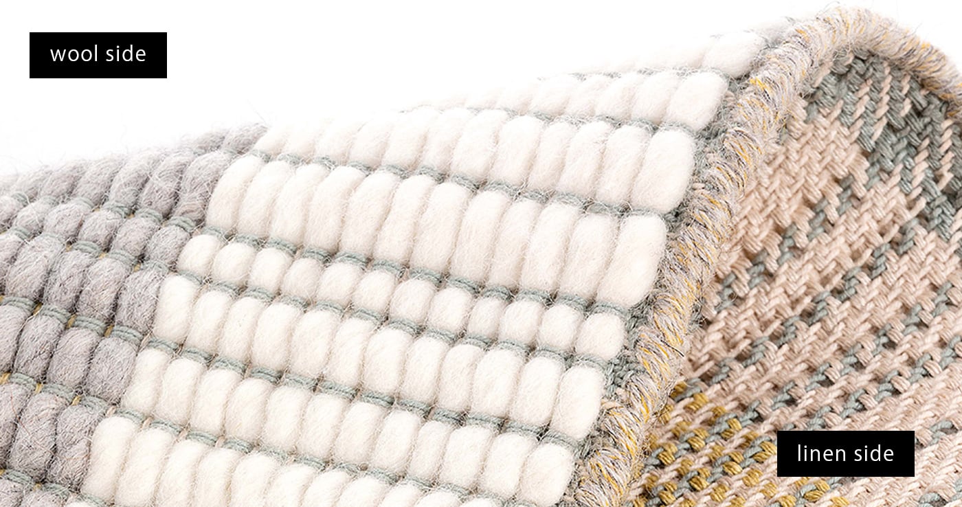 REVERSIBLE ラグ 200×300cm［GAN］ | REAL Style online shop