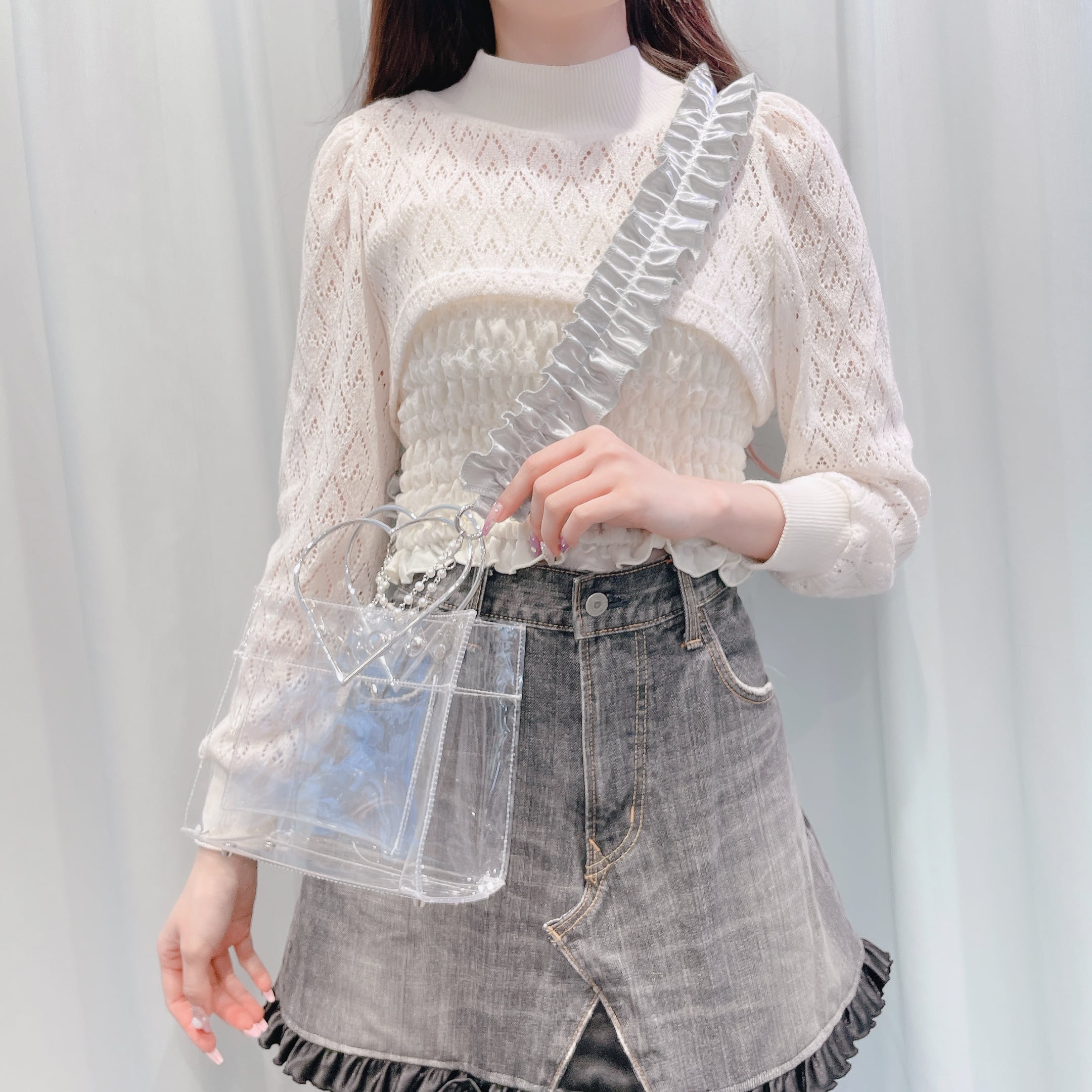 フリルスマホショルダーストラップ | lilLilly official webstore