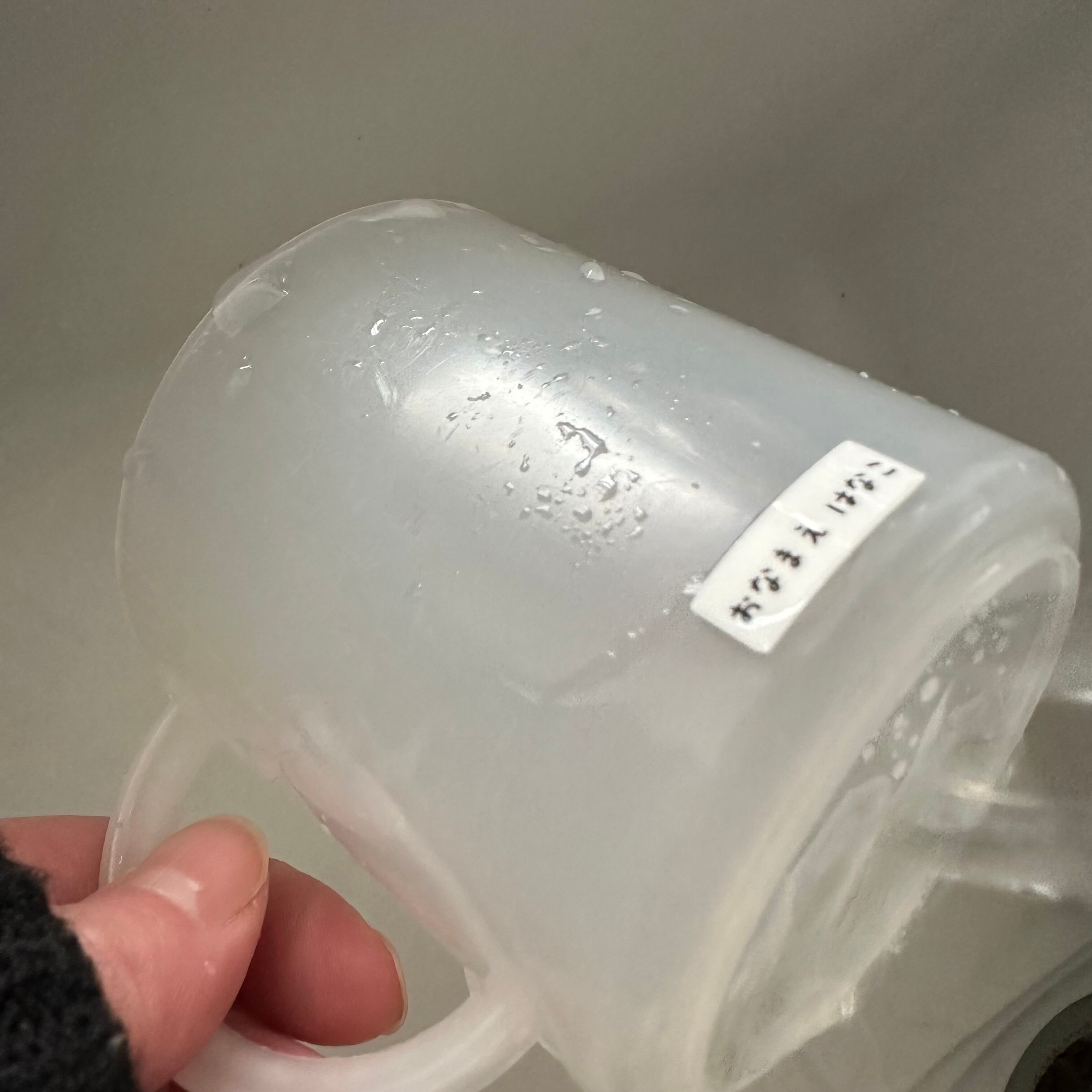 耐水性なので洗っても大丈夫です！食洗機OK！電子レンジOK！