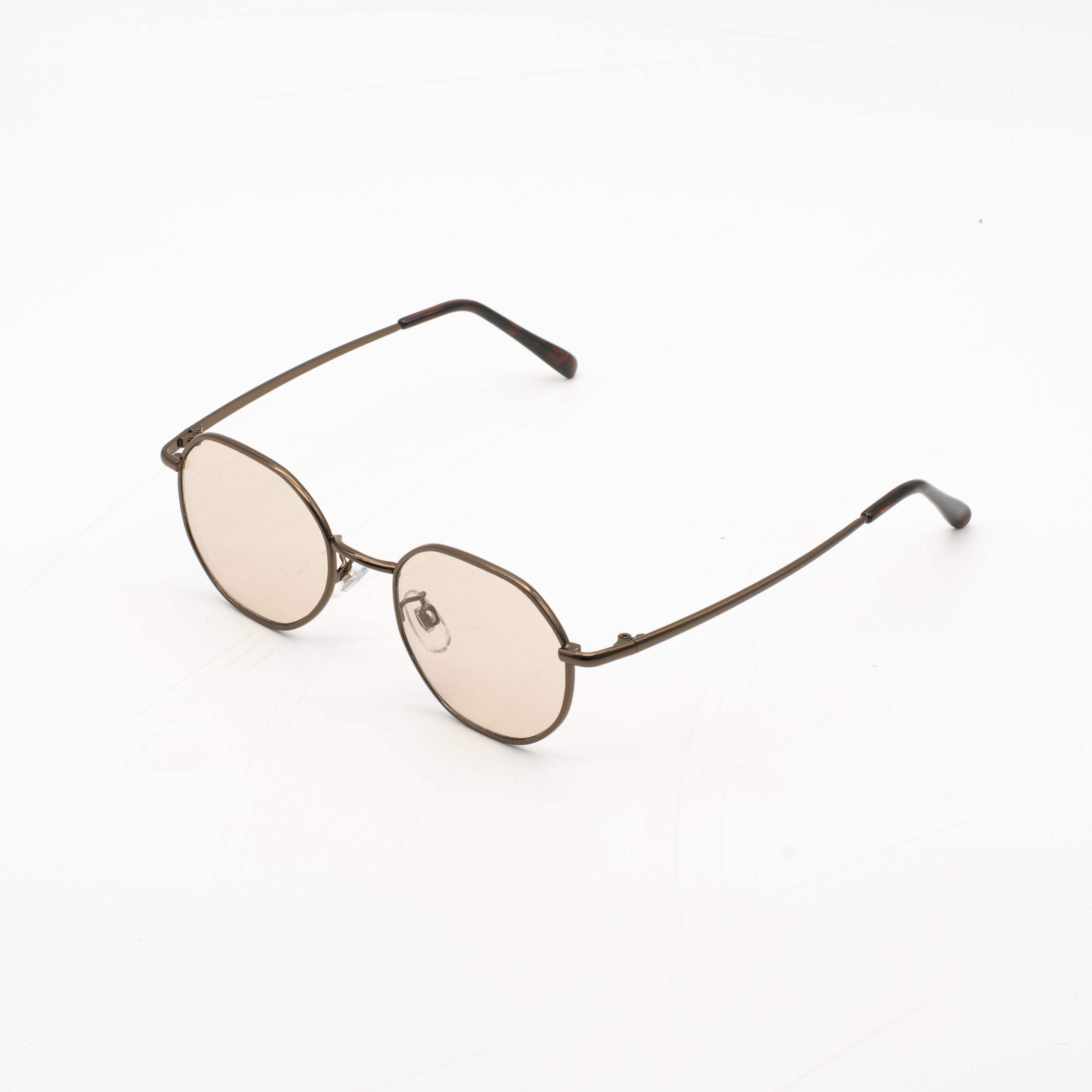 ブラウン×ベージュレンズ