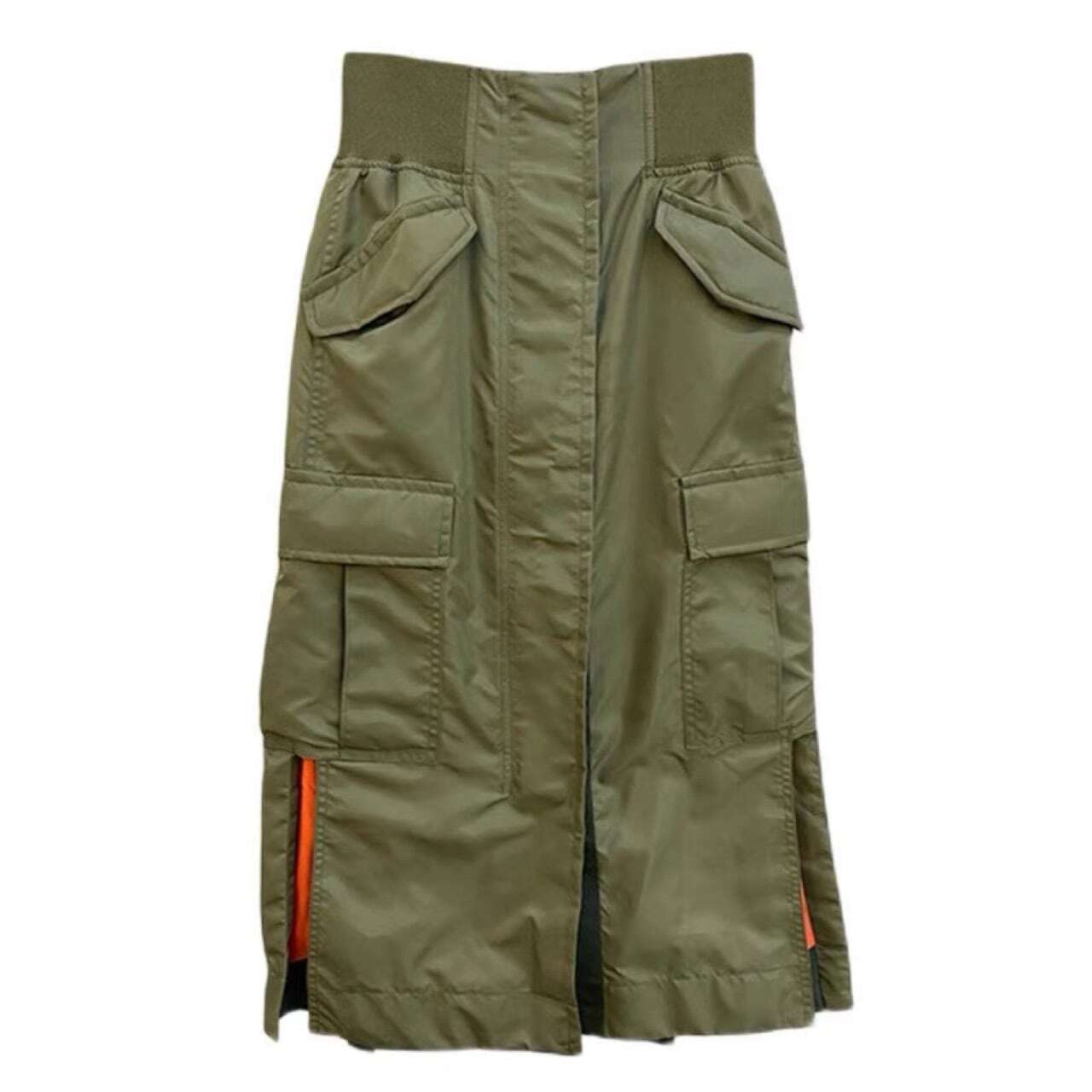 Work Style Multi Pocket Skirt <3colors>