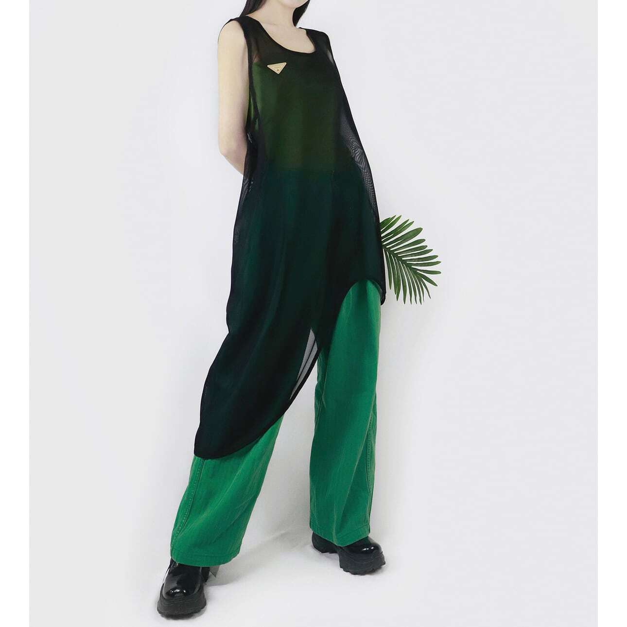 Fairy Swing Long Mesh Dress