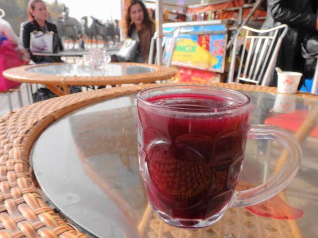 柘榴のフレッシュジュース