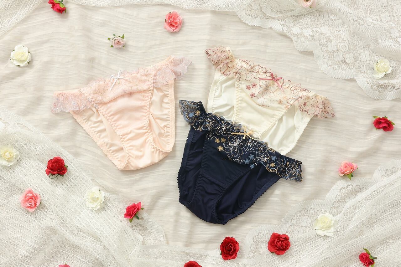 カラフルローズガーデン　ノーマルショーツ