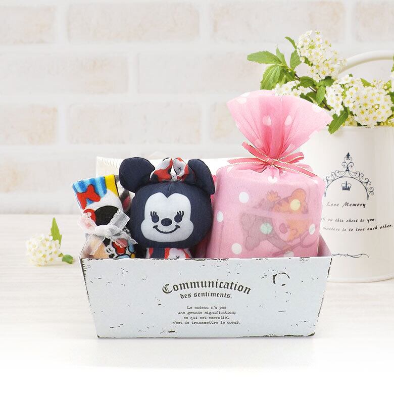 ミニーマウスのおむつケーキボックス ミニ