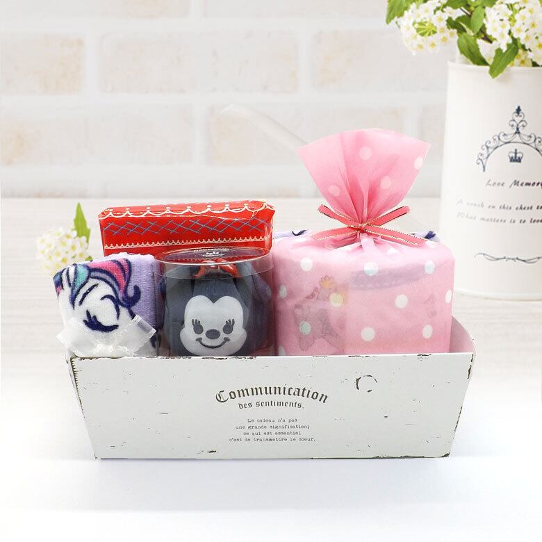 ミニーマウスのおむつケーキボックス