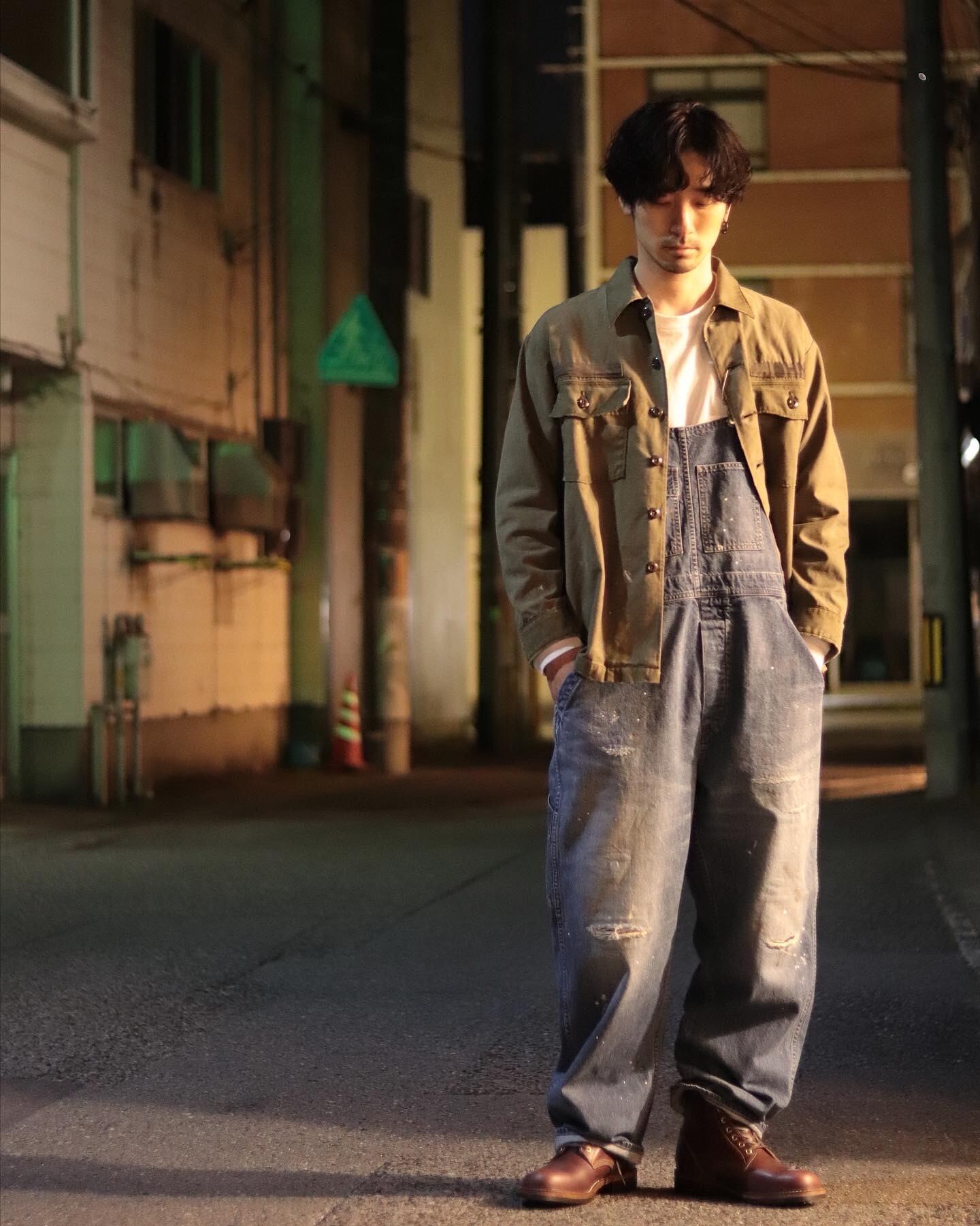 177cm 60kg Mサイズ着用