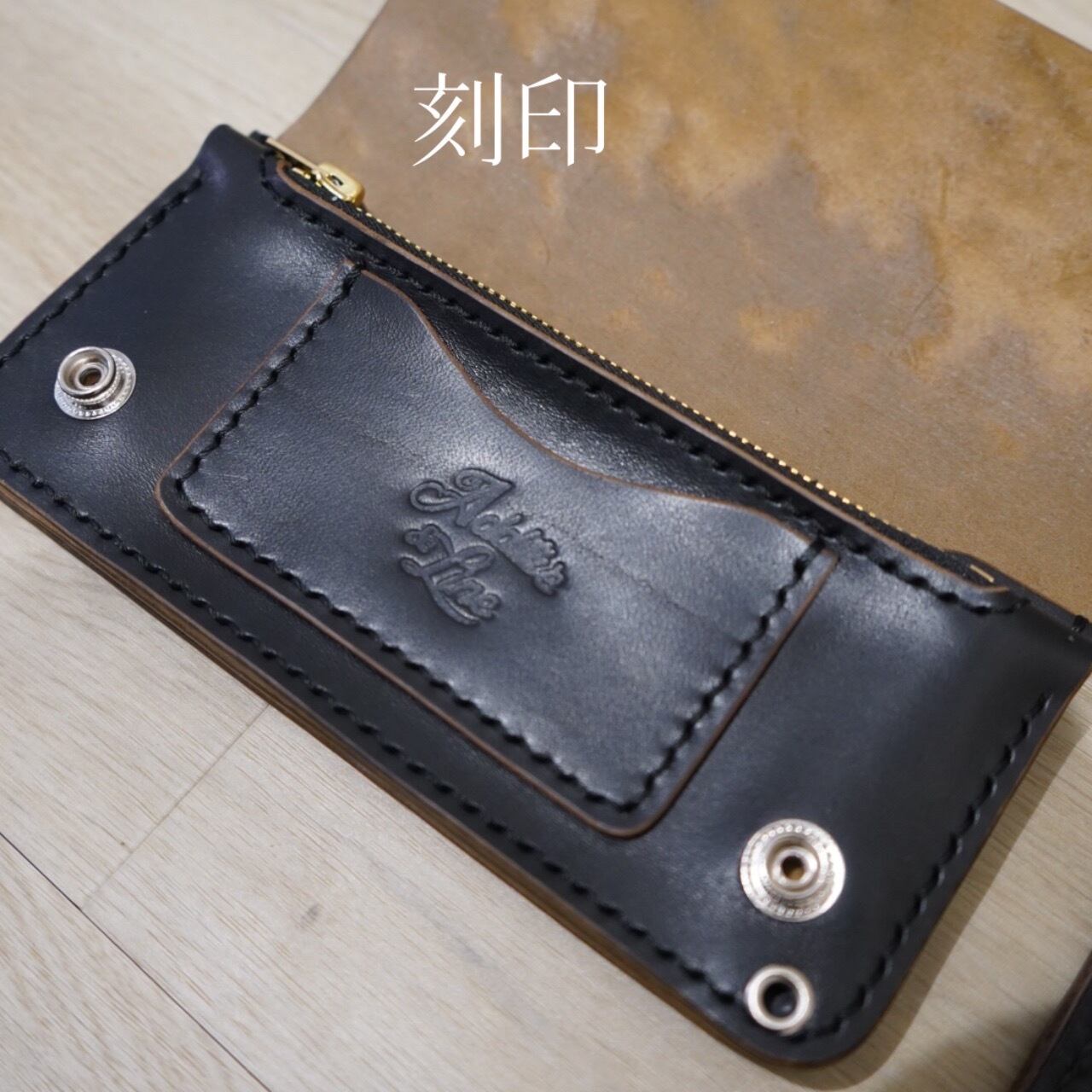 TW-005】trucker wallet 3層 | Additive and Line TW-005】trucker wallet 3層 | Additive and Line