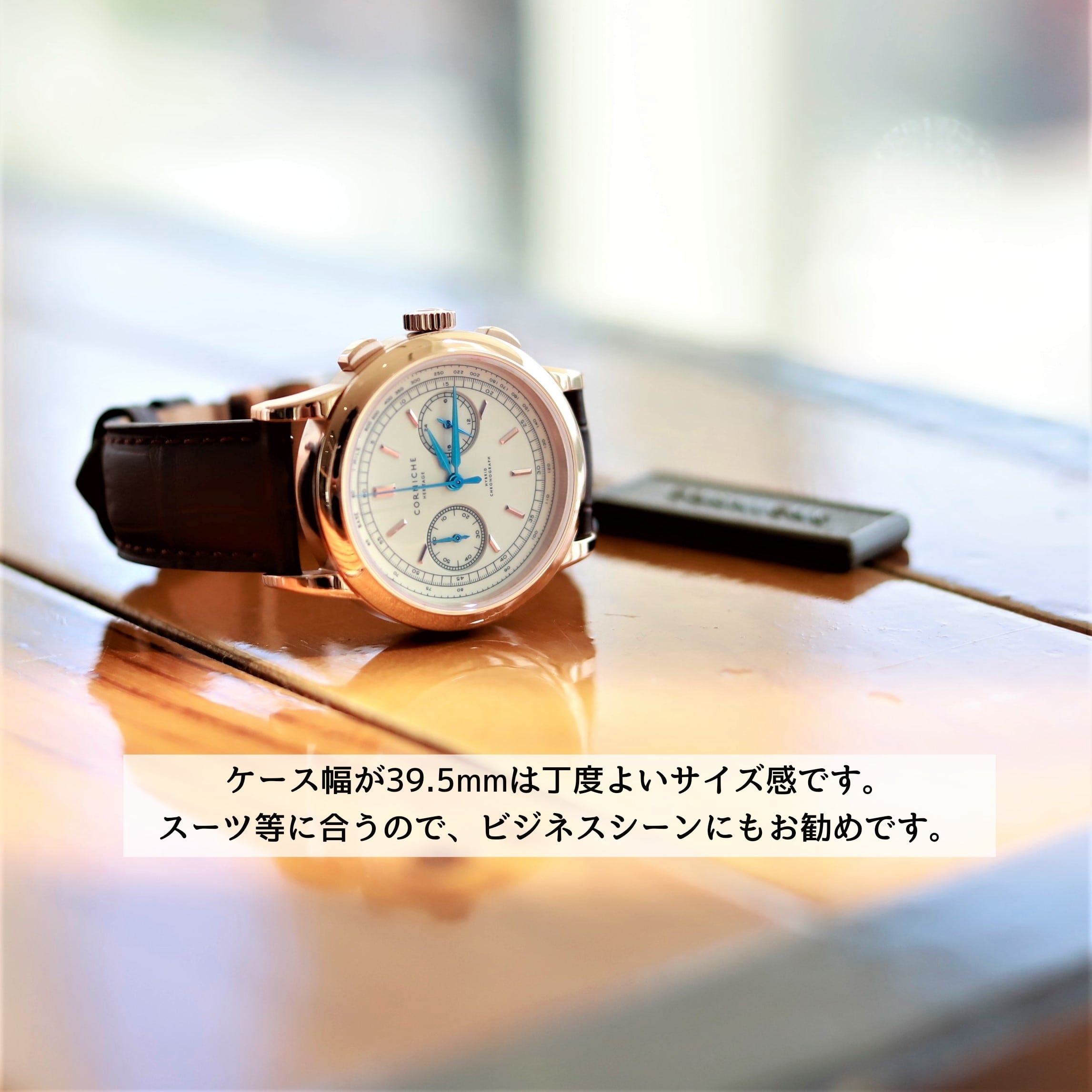 TOMOの出品【 新品未使用 】ローズアンドコイ 　ゴールド 黒文字盤　レディース腕時計