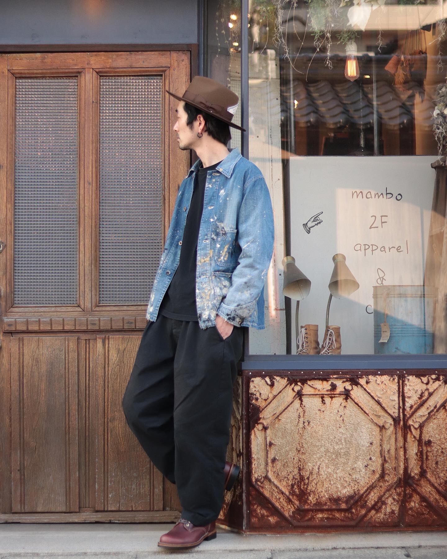 177cm 60kg 38(M)サイズ着用