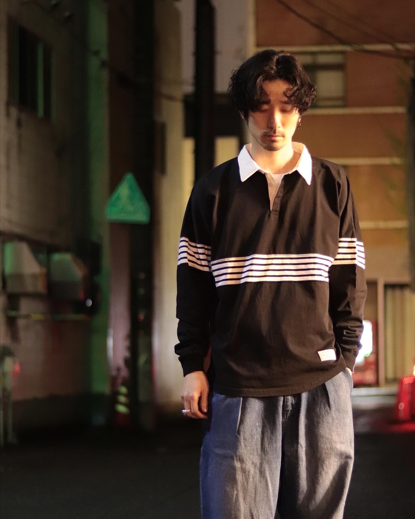 177cm 60kg 　Mサイズ着用