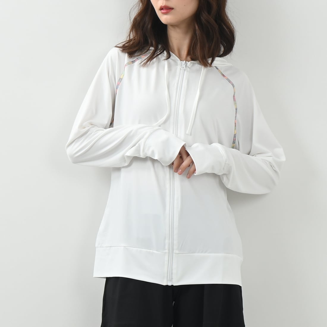 ホワイト×レインボーホワイト