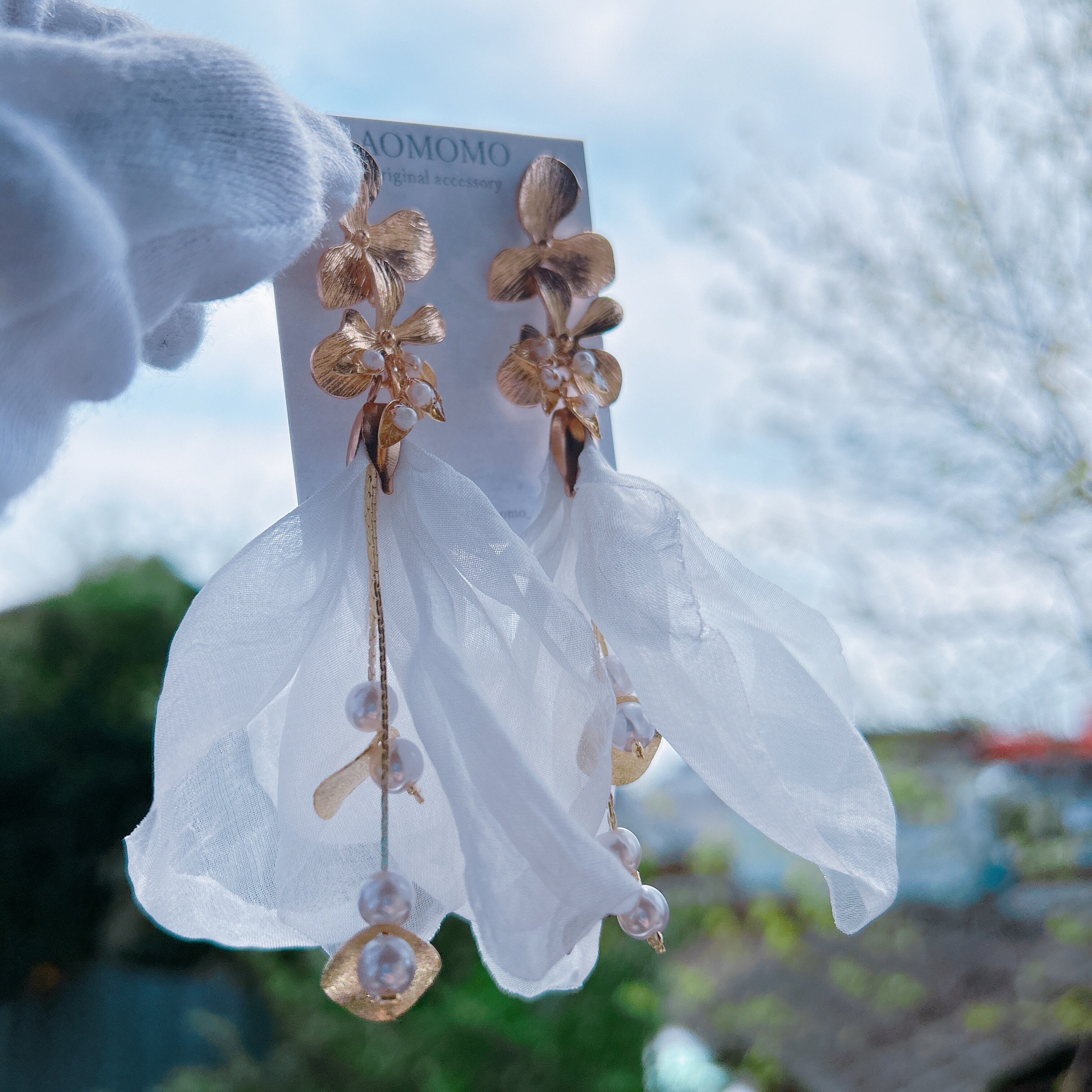 上品な程よい透け感♡