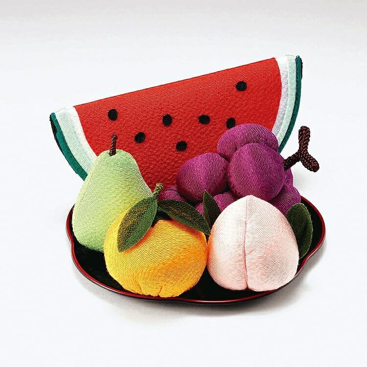 ちりめん　果物盛り