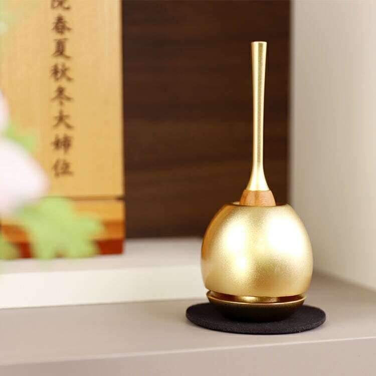 仏具店 仙台 リン チェリン ミニ（Cherin mini） 金色1.5寸 | 現代仏壇