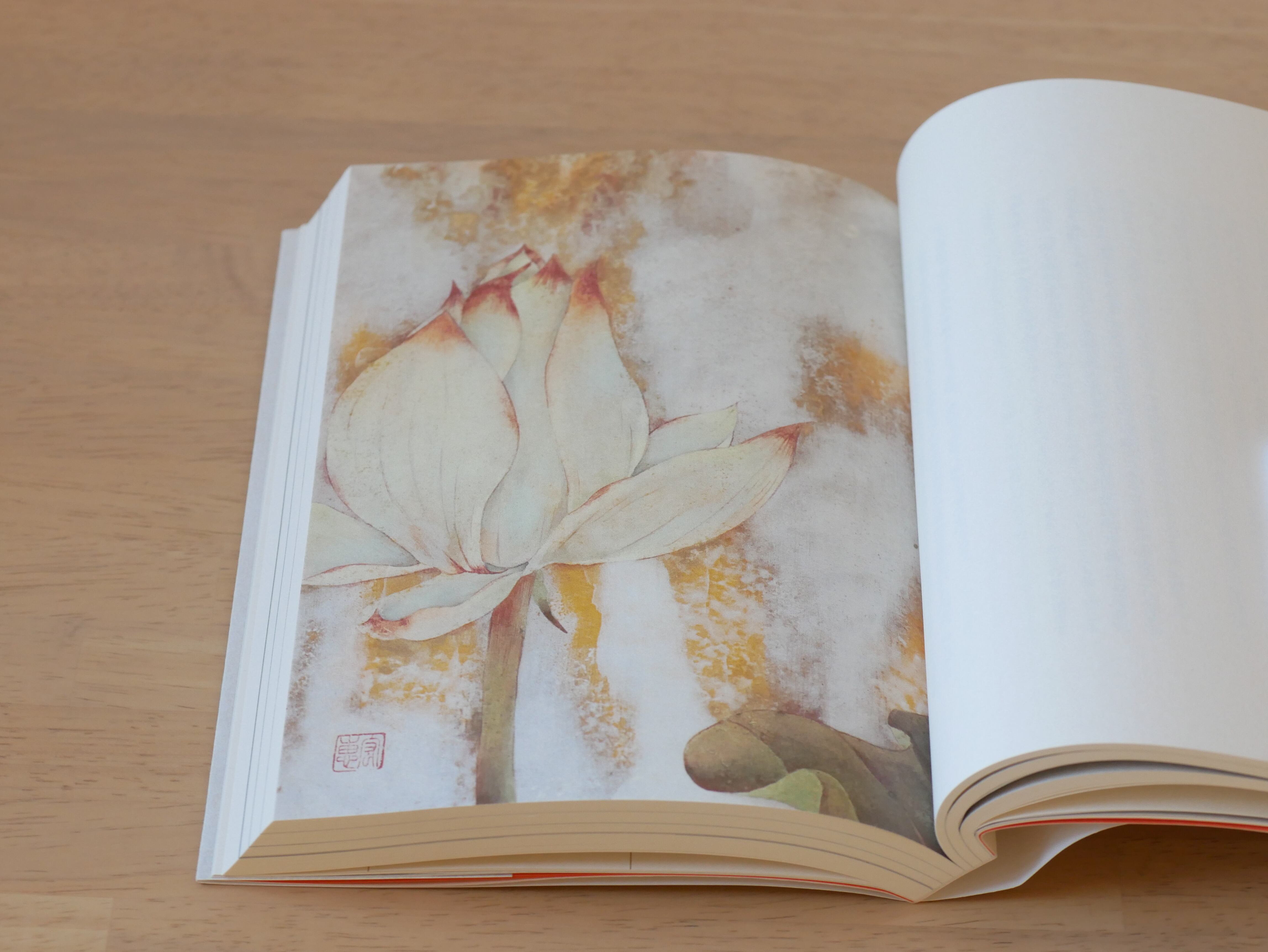 各作品の扉には太宰宏恵さんの美しい扉画が。