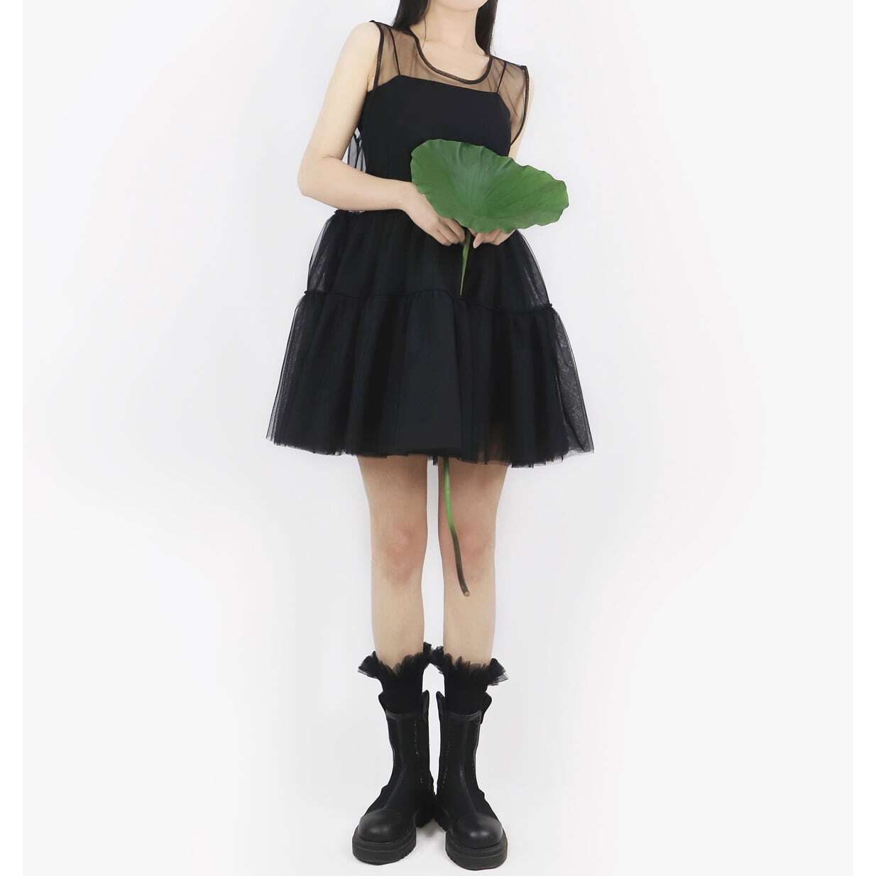 Fairy Layered Mesh Dress <7colors>