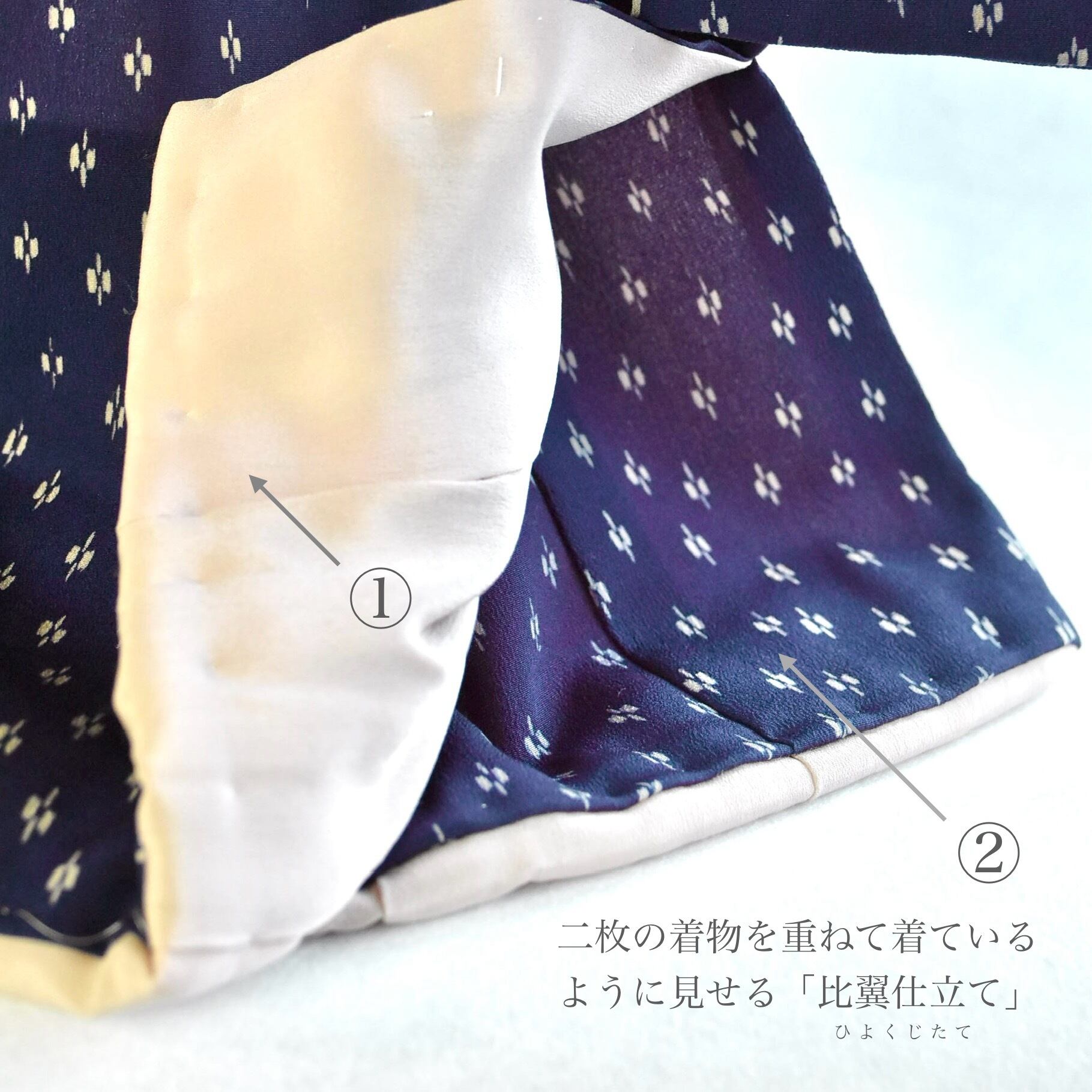 比翼仕立てとは