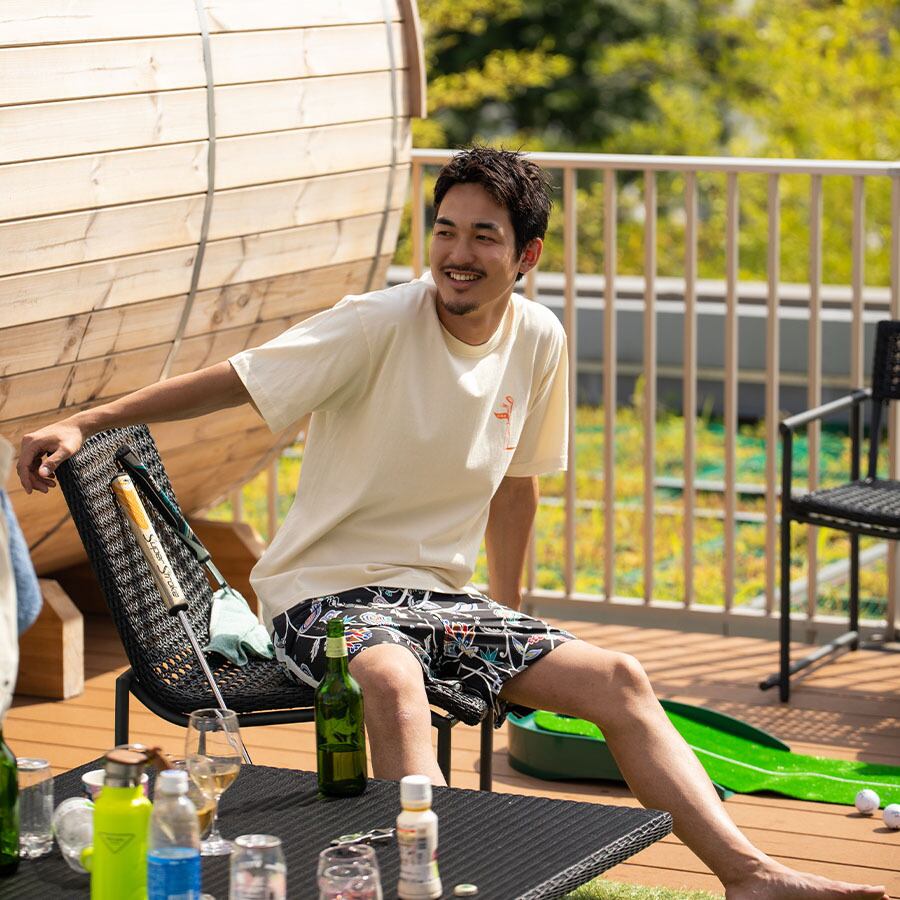 身長:173cm体重:61kg着用サイズ:M-Lサイズ