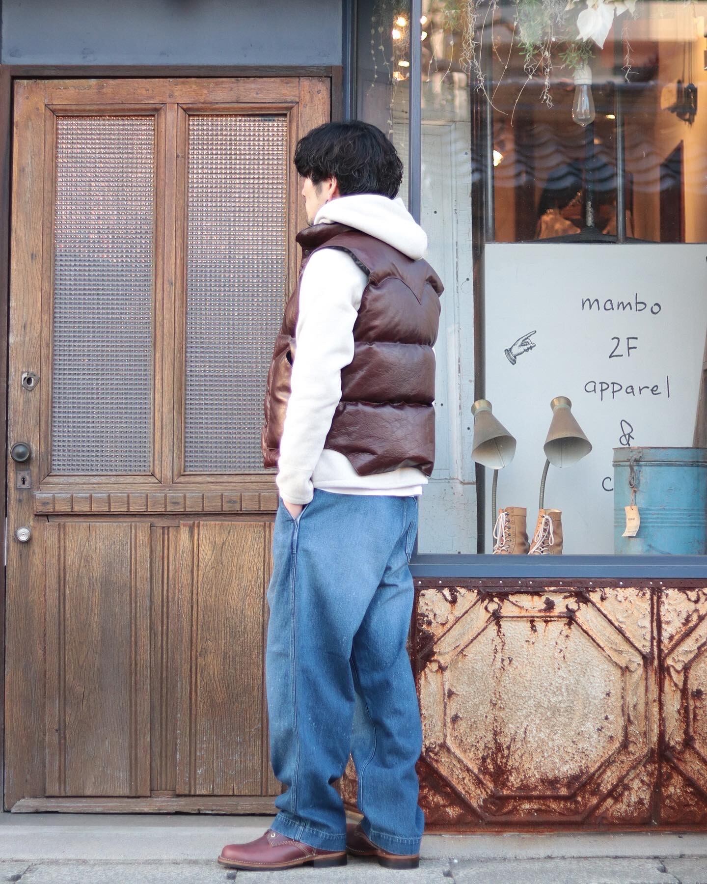 177cm 60kg 38(M)サイズ着用