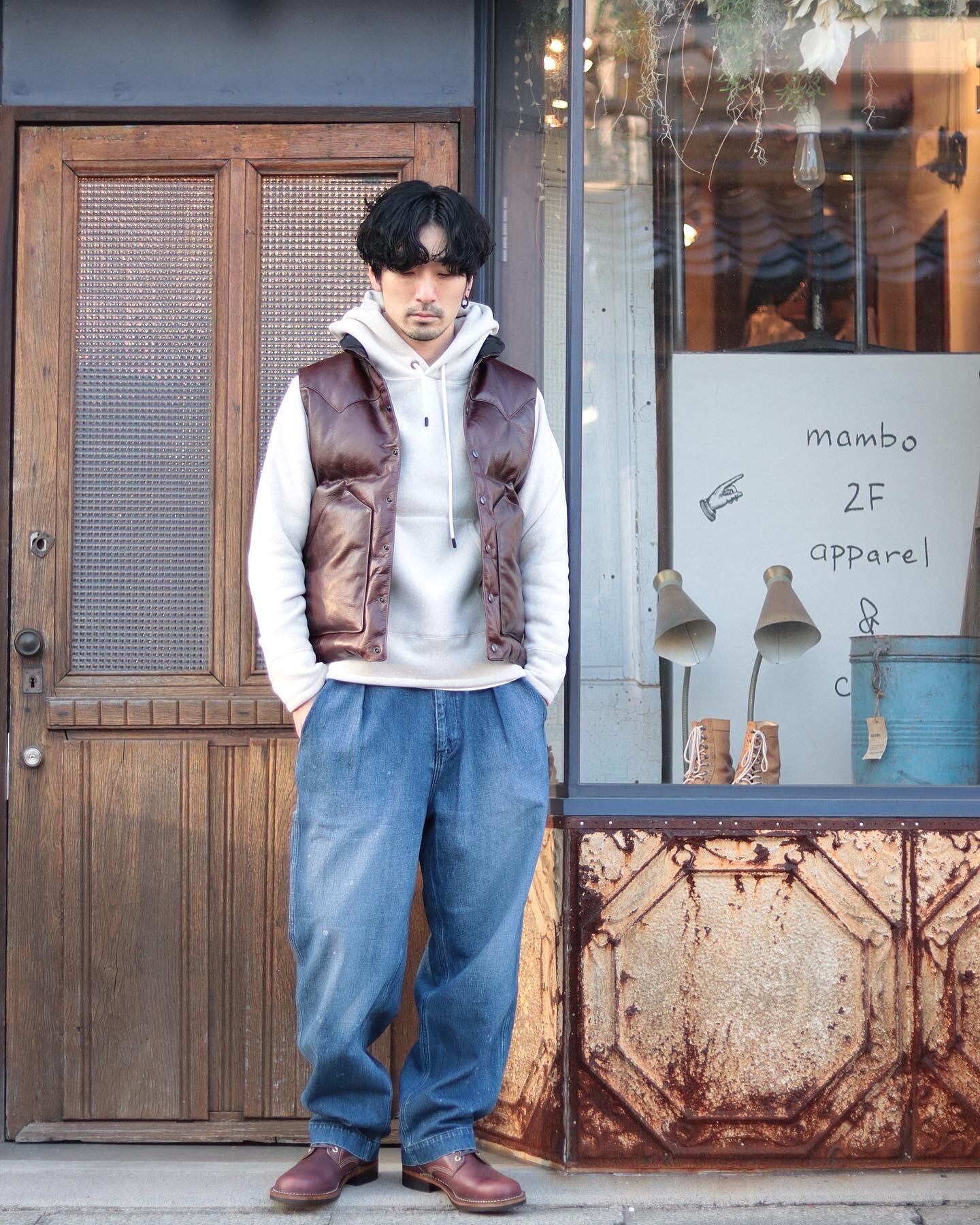 177cm 60kg 38(M)サイズ着用