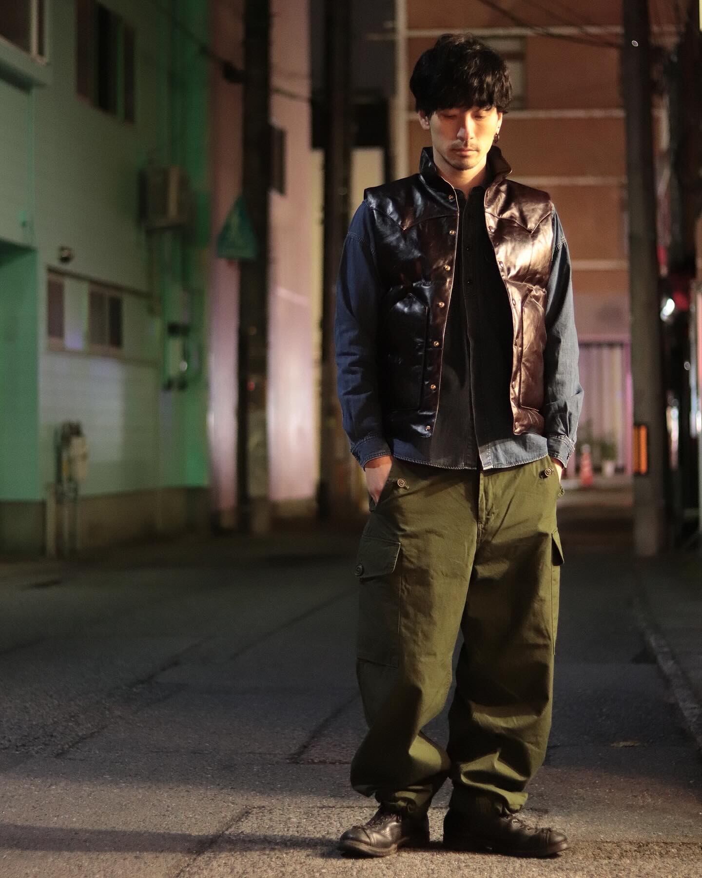 177cm 60kg 38(M)サイズ着用