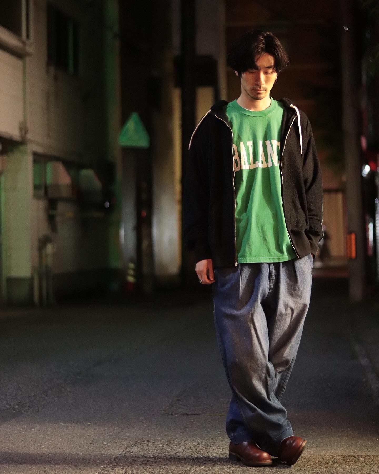 177cm 60kg 38(M)サイズ着用