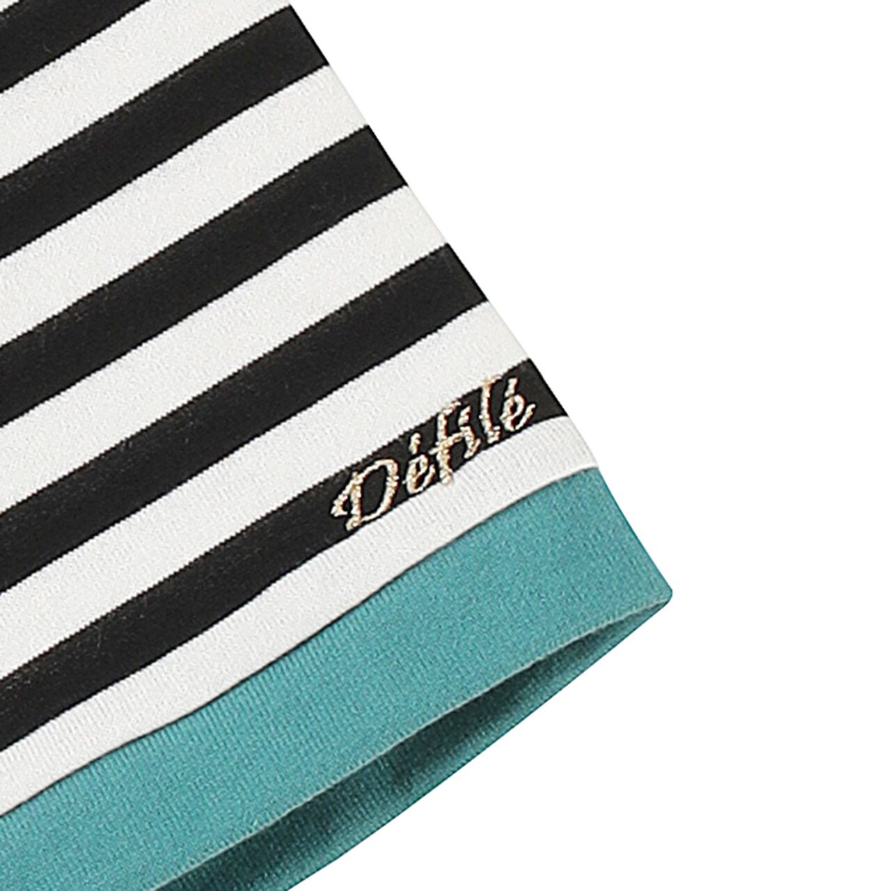 エメラルドグリーンのアクセントトリミングがキャッチーな存在感