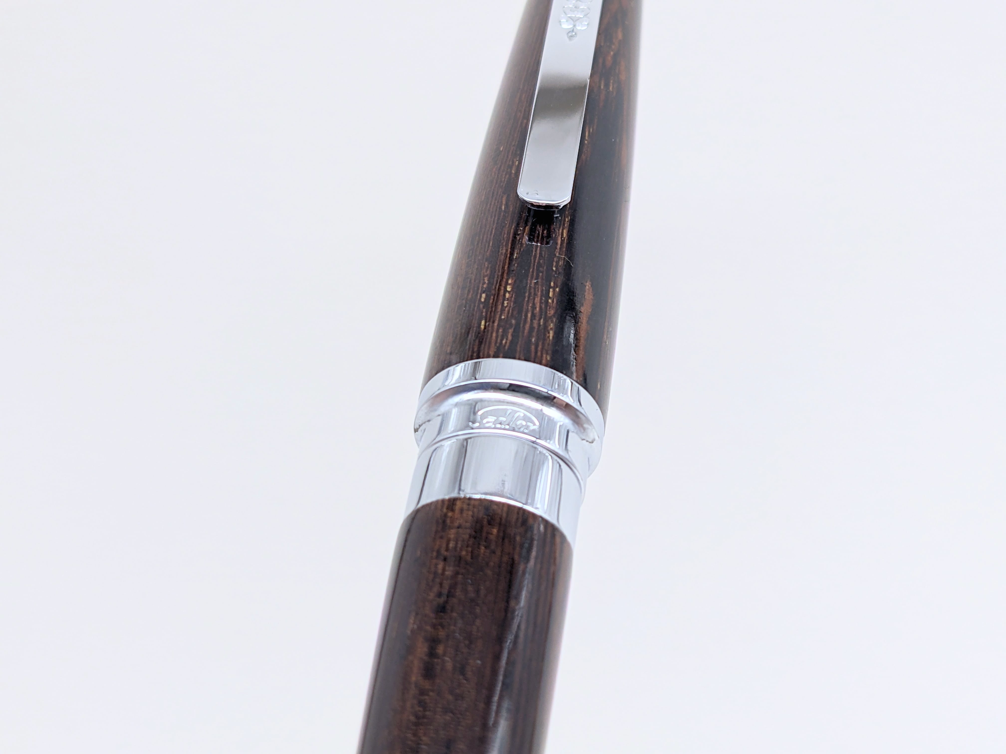 80s セーラー万年筆 世界の銘木シリーズ 鉄刀木 シルバートリム