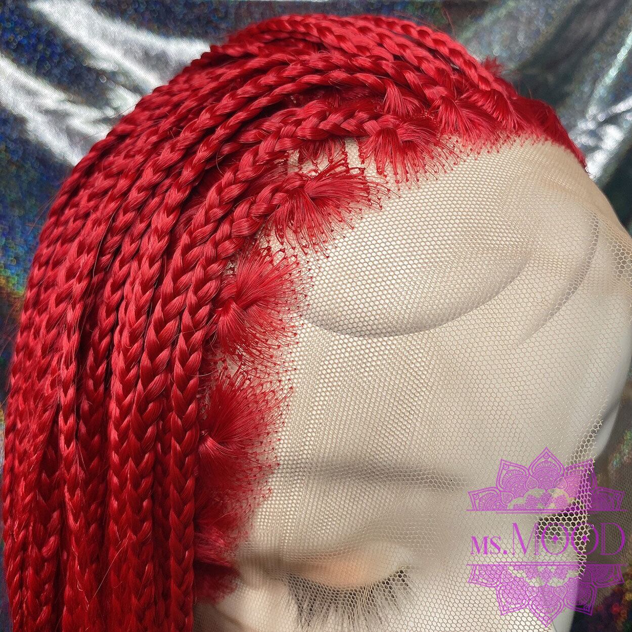 予約商品】レースフロント ビビッドレッドフルブレイズウィッグ